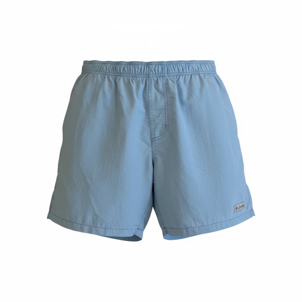 Columbia Men’s Medium Blue Outdoor Hiking Fishing Shorts Mesh Lined